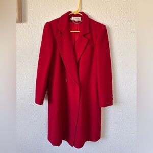 Cassidy Vintage Two Button Wool Coat 8